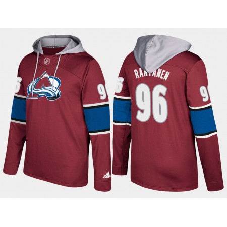 Miehille NHL Colorado Avalanche Mikko Rantanen 96 N001 Pullover Hooded Sweatshirt